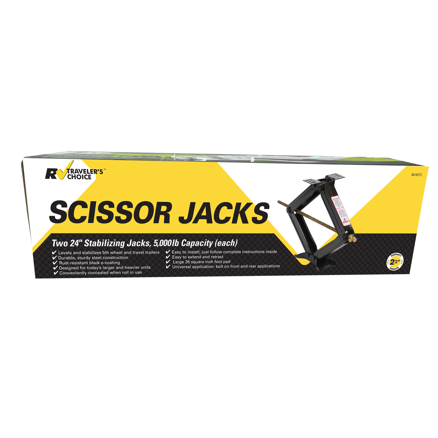 RV Traveler's Choice Scissor Jacks – 24