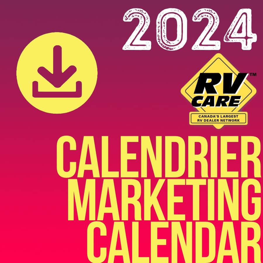 Télécharger le calendrier marketing 2024 RV CARE